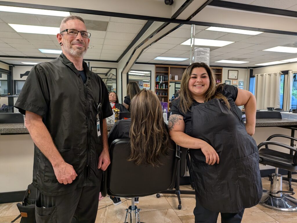 PaLicia aka Alicia R and Paul R hair stylists in Clute, Texas